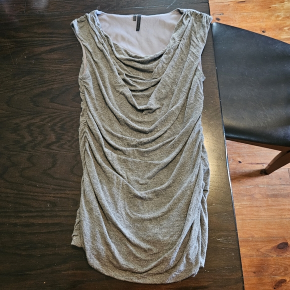 Grey cowl neck top - Picture 4 of 4
